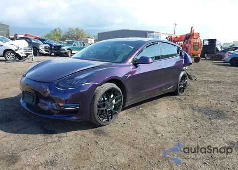 2020 Tesla Model 3 Standard Range Plus Rear-Wheel Drive/Standard Range Rear-Wheel Drive from USA, damaged, VIN 5YJ3E1EA9LF599332